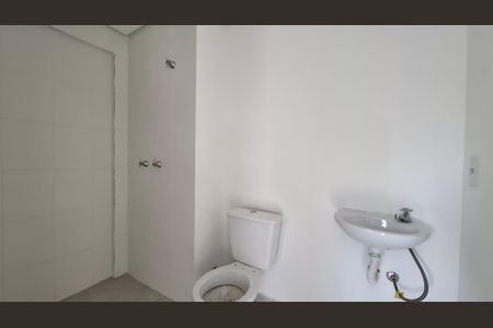 Banheiro Social de apartamento à venda com 1 quarto, 36m² em Jardim Jamaica, Santo André
