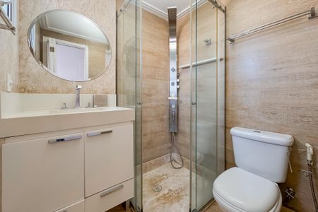 Apartamento à venda com 85m², 3 quartos e 2 vagasBanheiro da Suíte