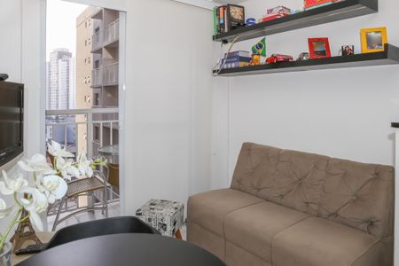 Sala de apartamento para alugar com 1 quarto, 30m² em Bom Retiro, São Paulo