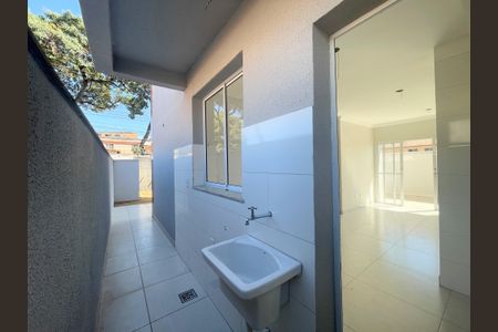 Área de serviço de apartamento à venda com 2 quartos, 132m² em Santa Monica, Belo Horizonte