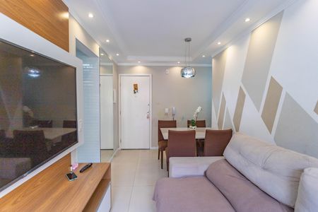 Sala de apartamento à venda com 2 quartos, 55m² em Campanário, Diadema
