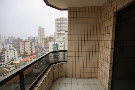 Varanda de apartamento para alugar com 2 quartos, 82m² em Aviação, Praia Grande