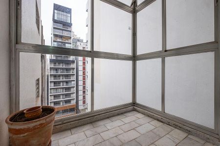 Sala - Varanda de apartamento à venda com 2 quartos, 88m² em Jardim Paulista, São Paulo