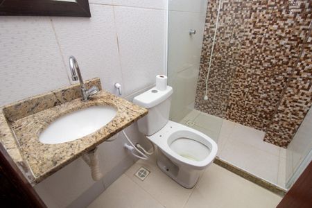 Banheiro de apartamento para alugar com 1 quarto, 47m² em Recreio dos Bandeirantes, Rio de Janeiro