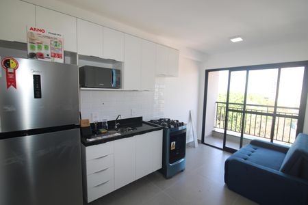 Sala/Cozinha de apartamento para alugar com 1 quarto, 30m² em Jardim São Paulo, São Paulo