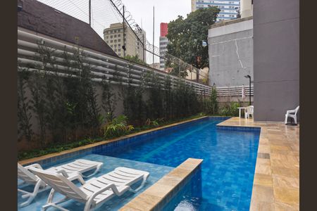 Apartamento para alugar com 25m², 1 quarto e sem vagaPiscina