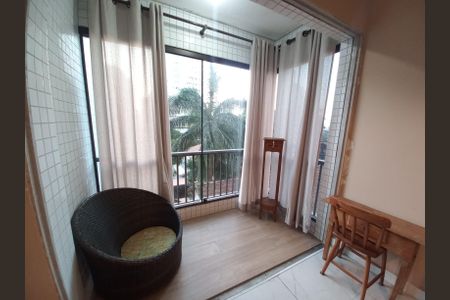 Varanda da Sala de apartamento para alugar com 2 quartos, 101m² em Itararé, São Vicente