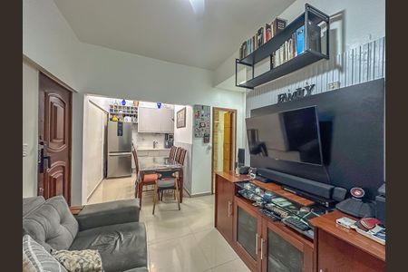 Sala de apartamento à venda com 3 quartos, 63m² em Botafogo, Rio de Janeiro