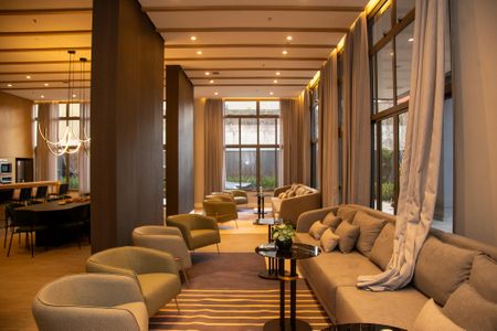 Studio para alugar com 26m², 1 quarto e sem vagaSalão de Festas