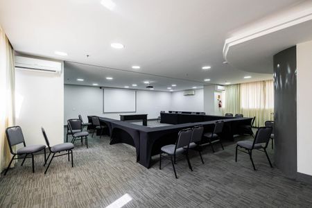 Área comum de kitnet/studio para alugar com 1 quarto, 32m² em Jardins, São Paulo
