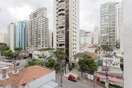 Vista da Varanda de kitnet/studio para alugar com 1 quarto, 32m² em Jardins, São Paulo