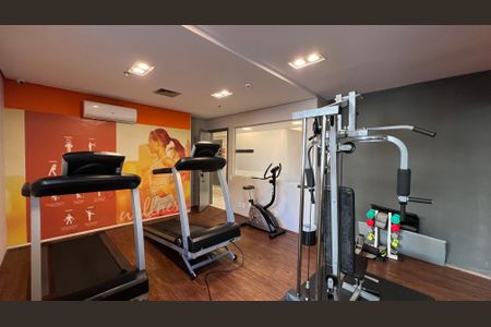 Studio para alugar com 32m², 1 quarto e 1 vaga Studio para alugar com 32m², 1 quarto e 1 vagaAcademia