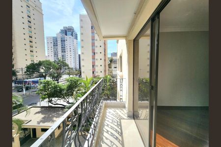 Varanda de apartamento para alugar com 3 quartos, 98m² em Indianópolis, São Paulo