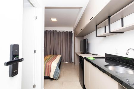 Studio para alugar com 25m², 1 quarto e sem vagaCozinha