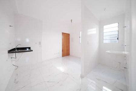 Sala/Cozinha de apartamento à venda com 2 quartos, 34m² em Jardim Santa Teresinha, São Paulo