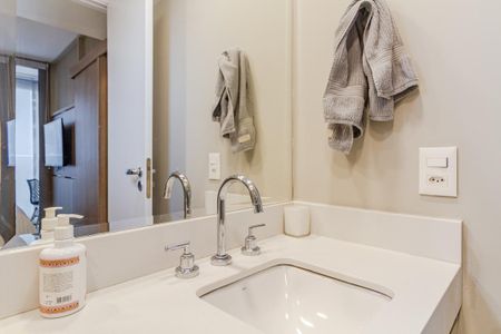 Apartamento para alugar com 30m², 1 quarto e sem vagaBanheiro