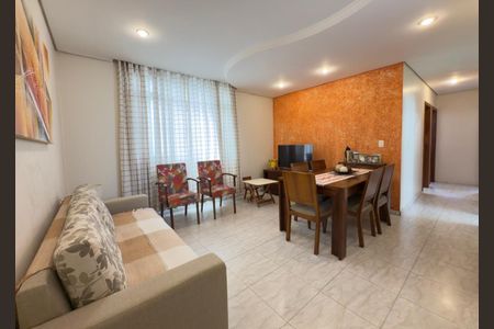 Sala de apartamento à venda com 3 quartos, 85m² em Barroca, Belo Horizonte