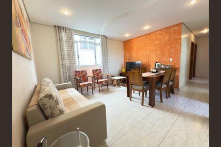 Sala de apartamento à venda com 3 quartos, 85m² em Barroca, Belo Horizonte