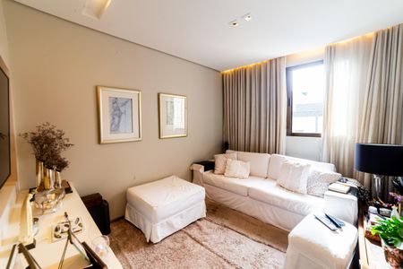 Sala de TV de apartamento à venda com 4 quartos, 184m² em Sion, Belo Horizonte