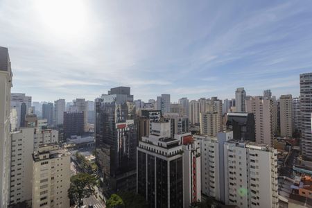 Vista Varanda da Sala de apartamento para alugar com 2 quartos, 61m² em Moema, São Paulo