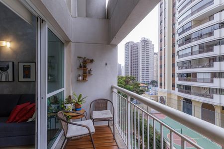 Apartamento para alugar com 49m², 1 quarto e 1 vagaVaranda