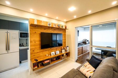 Sala de apartamento à venda com 2 quartos, 67m² em Chácara Santo Antônio (zona Leste), São Paulo