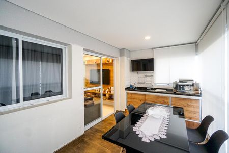 Varanda da Sala de apartamento à venda com 2 quartos, 67m² em Chácara Santo Antônio (zona Leste), São Paulo