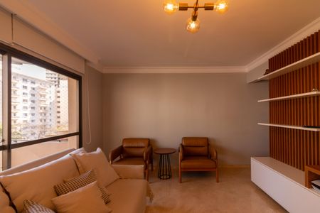 Sala de apartamento para alugar com 4 quartos, 143m² em Moema, São Paulo