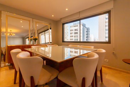 Apartamento para alugar com 143m², 4 quartos e 3 vagasSala de Jantar