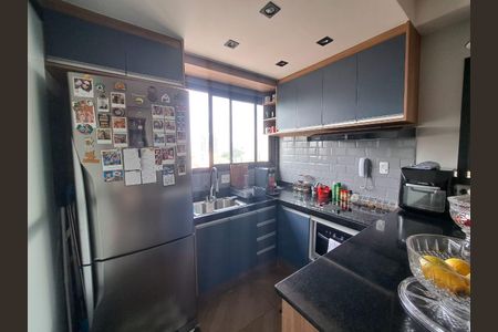 Cozinha de apartamento à venda com 1 quarto, 36m² em Presidente Altino, Osasco