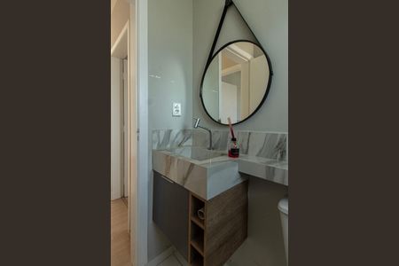 Banheiro de apartamento para alugar com 2 quartos, 53m² em Vila Helena, Sorocaba