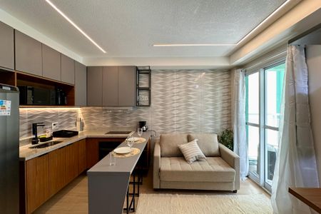 Apartamento para alugar com 30m², 1 quarto e sem vaga Apartamento para alugar com 30m², 1 quarto e sem vagaSala/Quarto