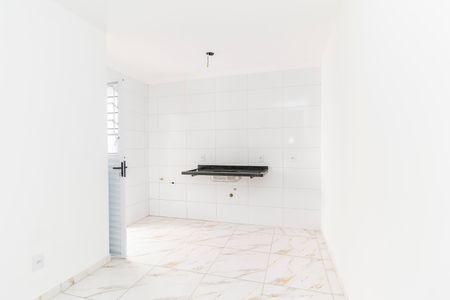 Sala/Cozinha de apartamento à venda com 2 quartos, 43m² em Parque Cruzeiro do Sul, São Paulo