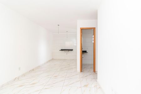 Sala/Cozinha de apartamento à venda com 2 quartos, 43m² em Parque Cruzeiro do Sul, São Paulo