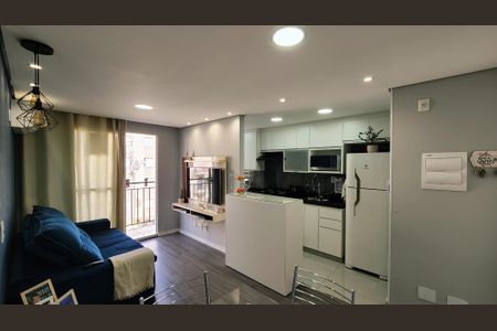 Sala de apartamento à venda com 2 quartos, 48m² em Jardim Promeca, Várzea Paulista