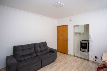 Sala de apartamento para alugar com 2 quartos, 48m² em Vila Maria Leonor, Diadema