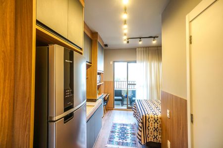 Cozinha de kitnet/studio à venda com 1 quarto, 24m² em Tatuapé, São Paulo