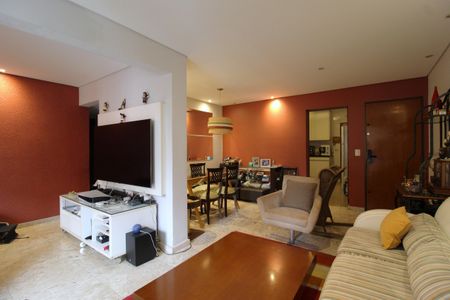 Sala de apartamento à venda com 3 quartos, 103m² em Indianópolis, São Paulo