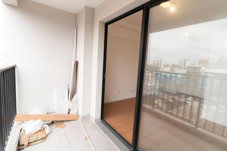 Varanda de kitnet/studio à venda com 1 quarto, 24m² em Santo Amaro, São Paulo