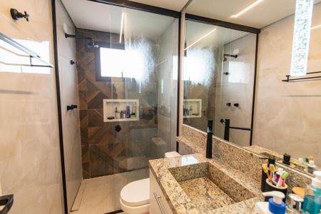 Apartamento para alugar com 140m², 3 quartos e 2 vagasBanheiro da suíte