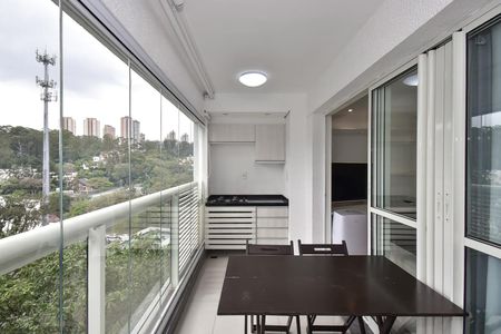 Varanda de apartamento para alugar com 1 quarto, 40m² em Vila Andrade, São Paulo