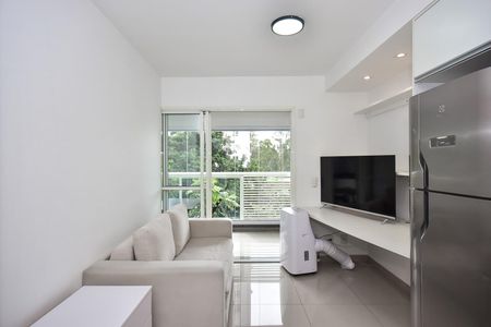 Sala de apartamento para alugar com 1 quarto, 40m² em Vila Andrade, São Paulo