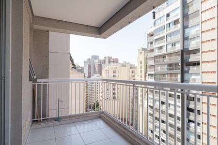Varanda da Sala de apartamento para alugar com 2 quartos, 64m² em Consolação, São Paulo