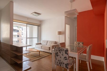 Sala de apartamento para alugar com 2 quartos, 64m² em Consolação, São Paulo