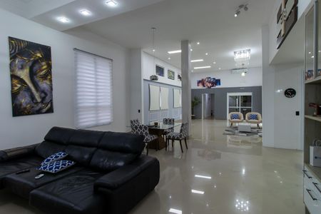 Sala de casa de condomínio para alugar com 3 quartos, 281m² em Rio Cotia, Cotia