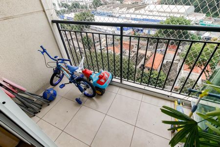Varanda da Sala de apartamento para alugar com 2 quartos, 67m² em Jardim Monte Kemel, São Paulo