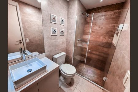 Apartamento à venda com 57m², 2 quartos e 1 vaga Apartamento à venda com 57m², 2 quartos e 1 vagaBanheiro