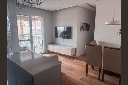 Sala de apartamento à venda com 2 quartos, 57m² em Lauzane Paulista, São Paulo