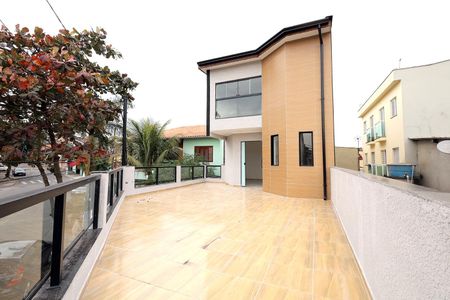 Sacada da Suíte 1 de casa à venda com 3 quartos, 160m² em Parque Novo Oratório, Santo André