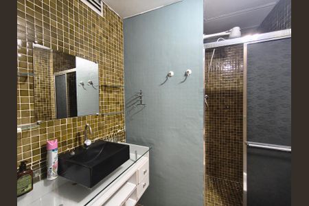 Banheiro Social de kitnet/studio à venda com 1 quarto, 31m² em Vila Mariana, São Paulo